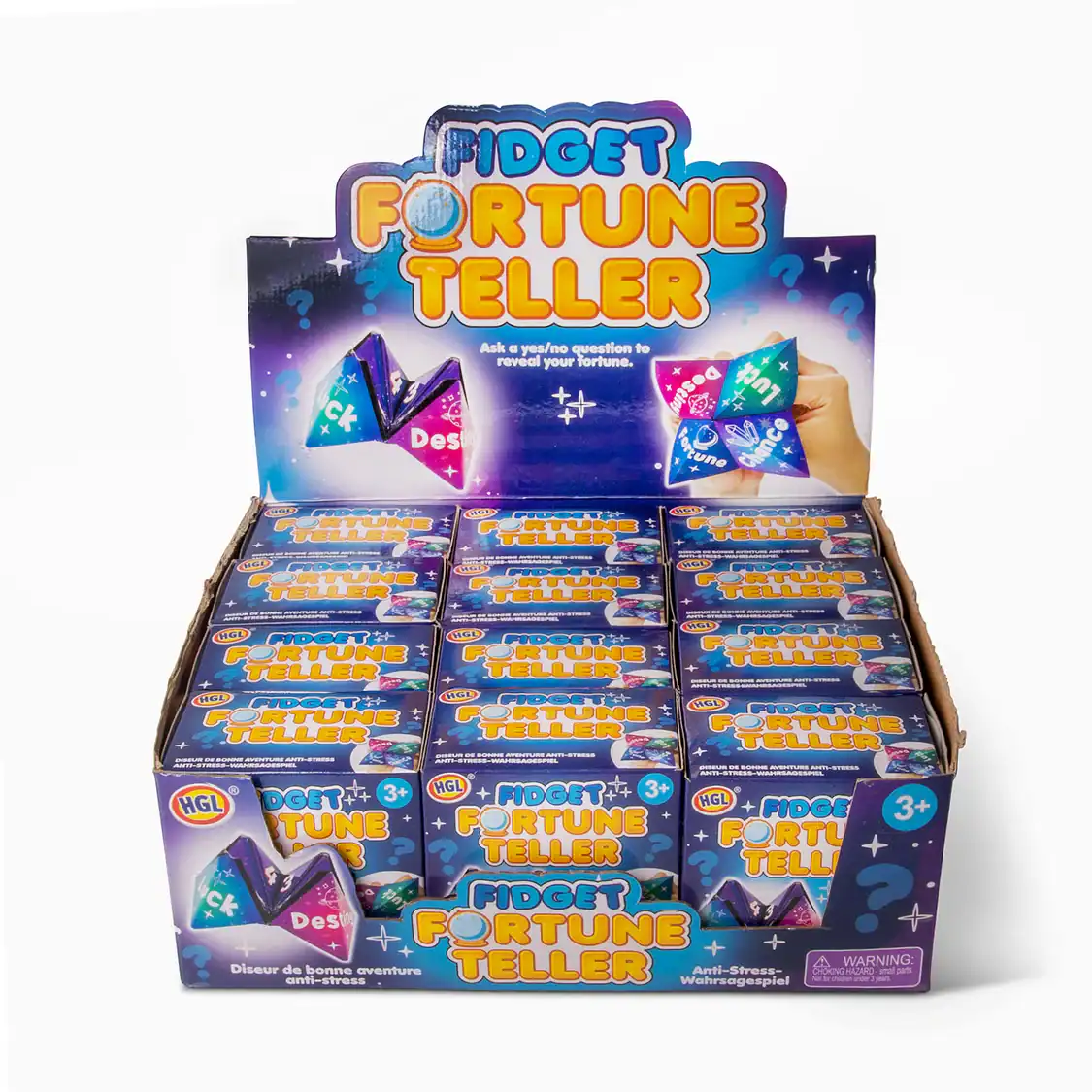 Wholesale Fidget Fortune Teller from Harrisons Direct