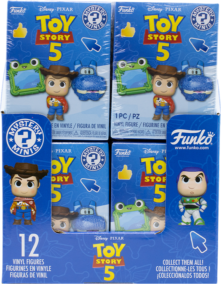 Funko Pop! Mystery Minis - Toy Story 5 CDU from Harrisons Direct