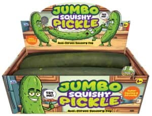 Wholesale Jumbo Squishy Pickle from Harrisons Direct