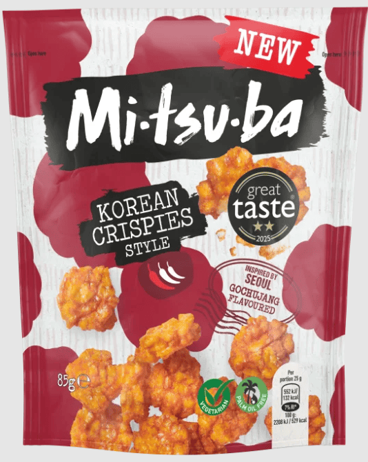 Wholesale Mitsuba Korean Crispies 85g from Harrisons Direct