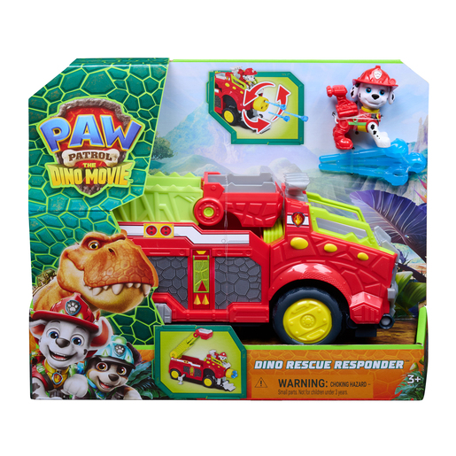 Wholesale Paw Patrol Dino Themed Vehicle Marshall from Harrisons Direct