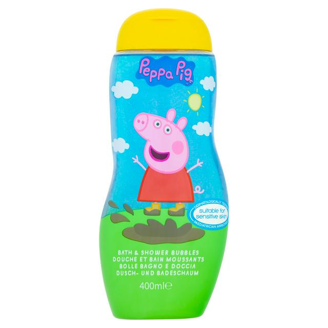 Wholesale Peppa Pig Bath & Shower Bubbles 400ml from Harrisons Direct