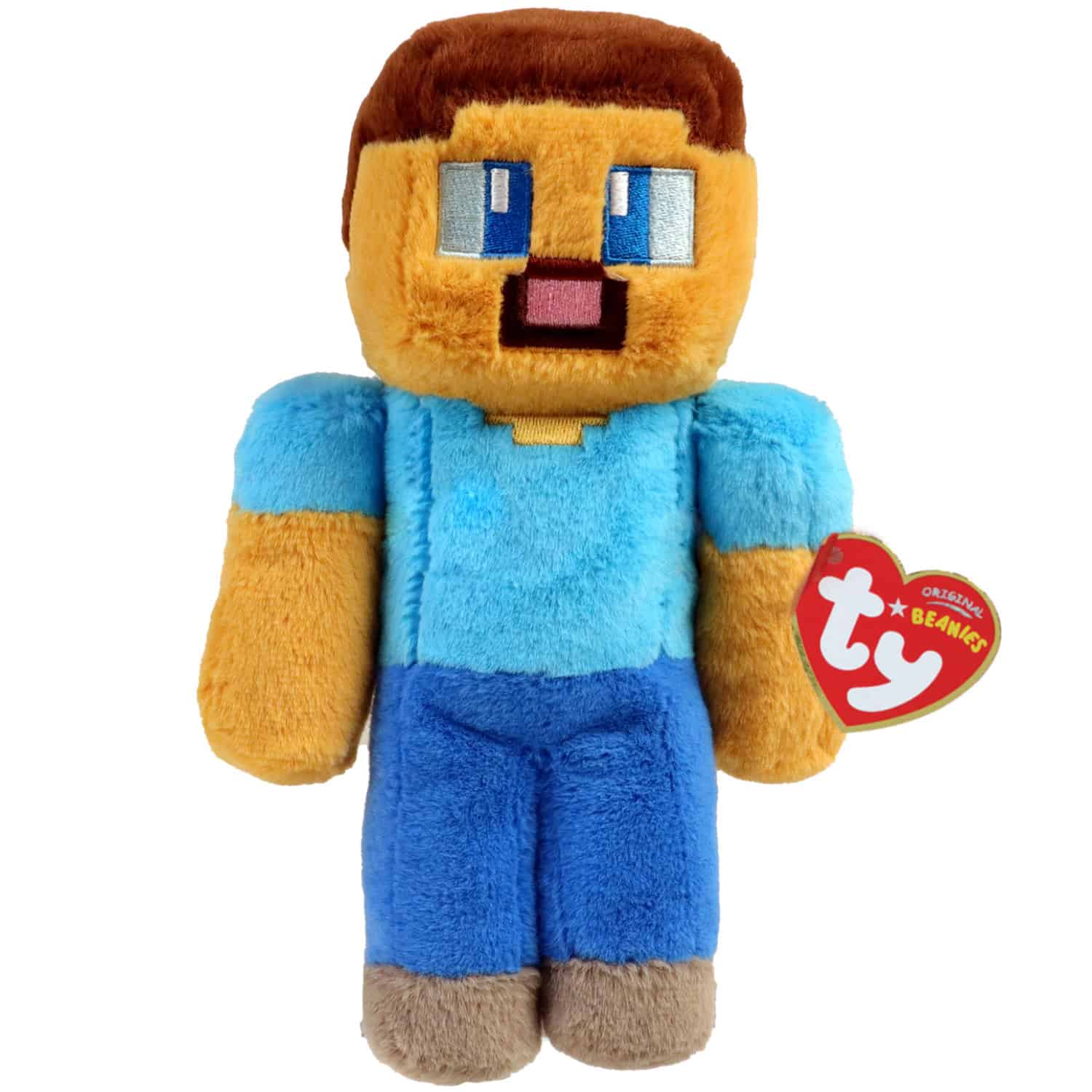 Wholesale TY Beanie Babies Minecraft - Steve from Harrisons Direct