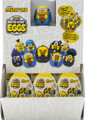 Tubbz Mystery Eggs Minions CDU from Harrisons Direct